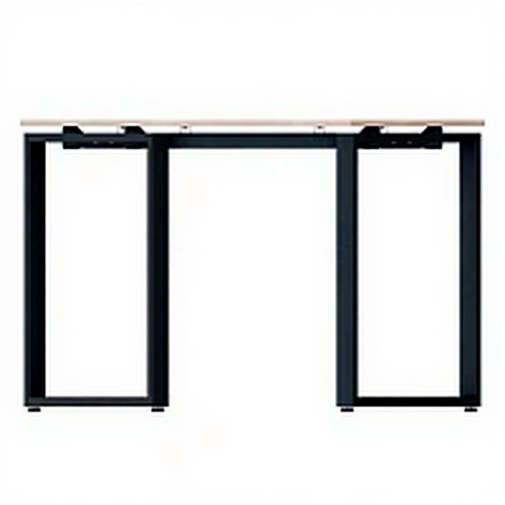 Cтол трапеция «НОРДЕН» подстолье «О» 1000x500 профиль 50x25 столешница 22 мм