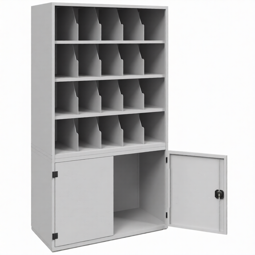 Шкаф открытый для 20 противогазов ШО-20я (1900х1040х520)