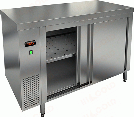 СТОЛ подогреваемый островной двери купе  HICOLD TS 12 SN O 287102