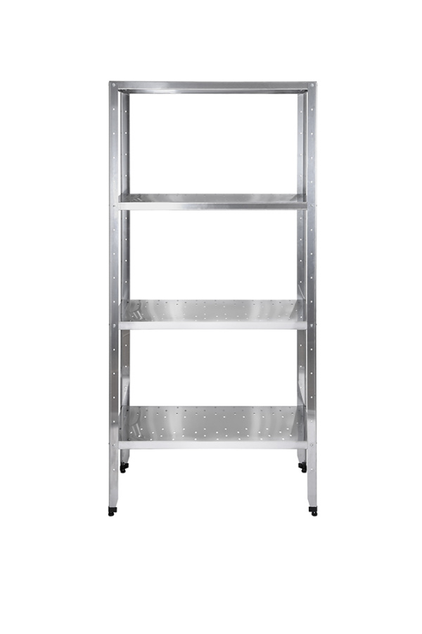 Стеллаж кухонный с перфорированными полками Luxstahl СРП-1800*800*300