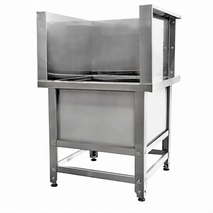 Ванна моповая ВМСн 500(800)х700х700  1 м/о (облицовка П-обр.; ножка л.)