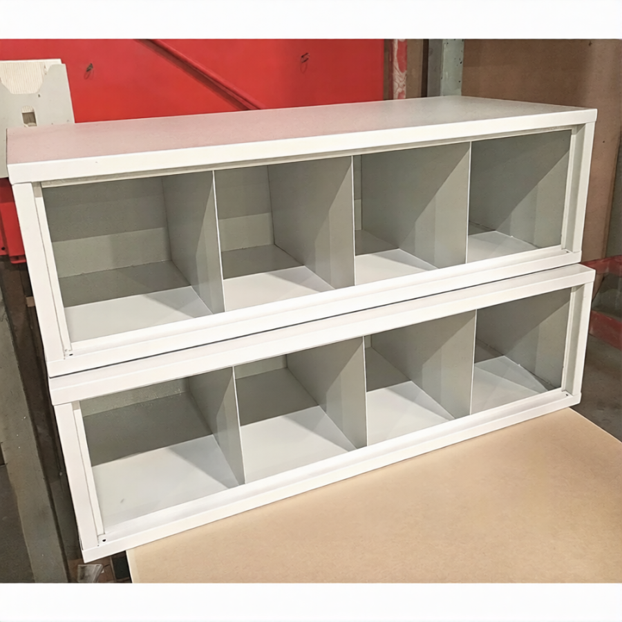 Шкаф для 4 противогазов ХПГ-4Г, без дверей (265х870х380)