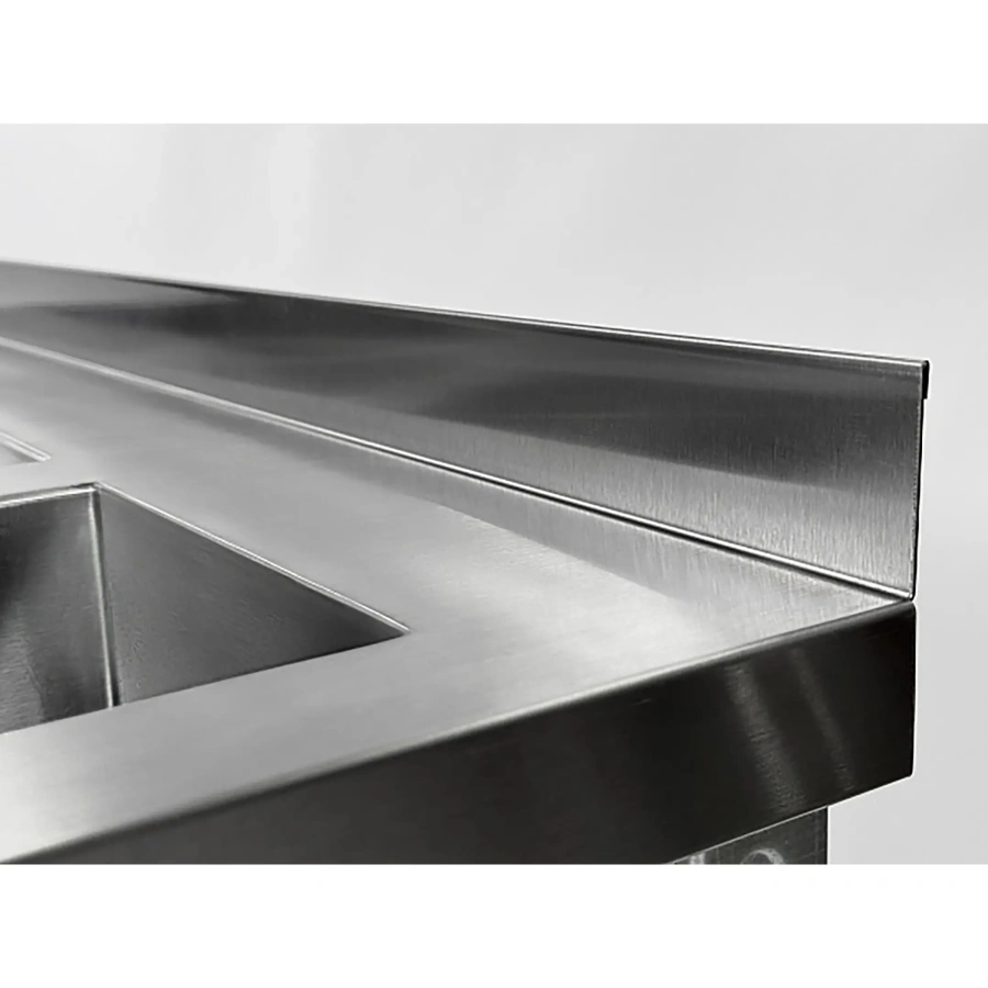 Ванна моечная односекционная с бортом ВМС-1/6-Б