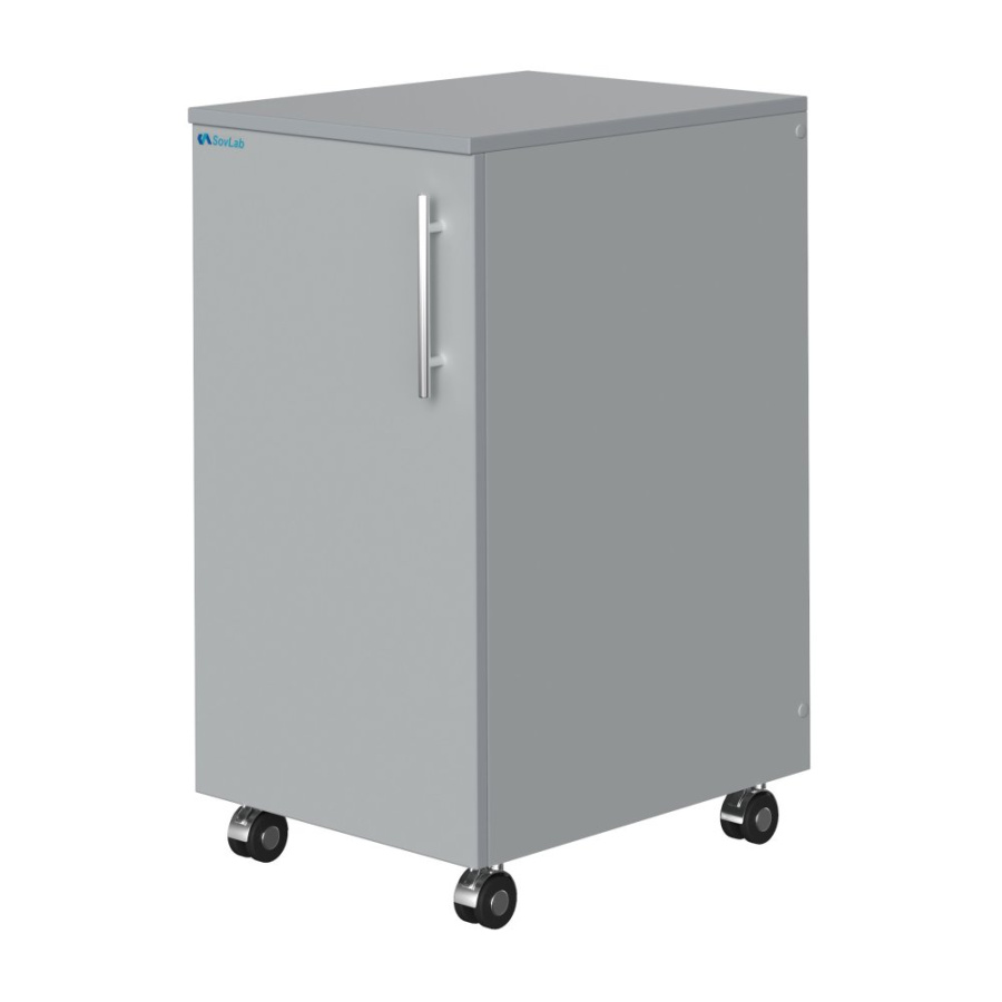 Тумба подкатная высокая с дверью Mod.  400-Тдв левая