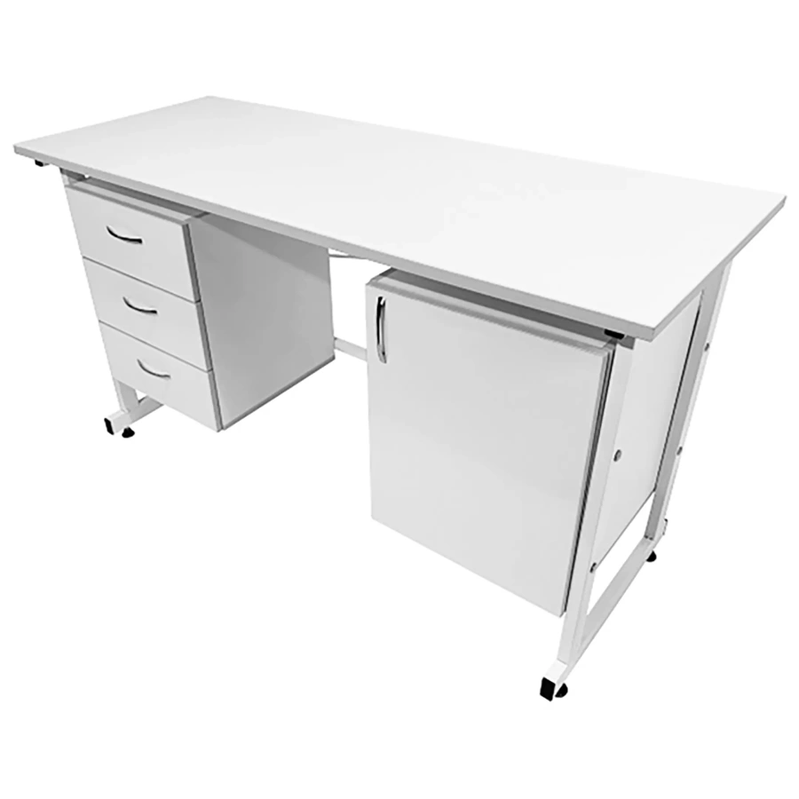 Стол лабораторный СЛ 12.007 (белый)