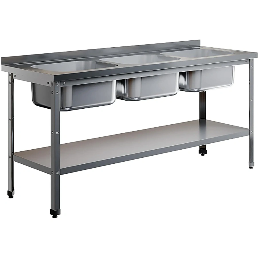 Ванна моечная цельнотянутая ВМЦ-3/18/7-БП-ЭЦ