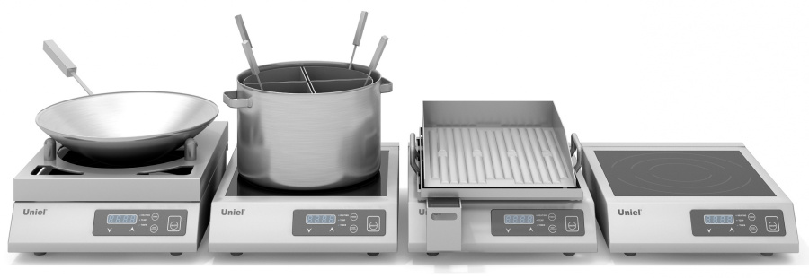 ПЛИТА индукционная UN-3,5 KC-1 вок  (35 226)