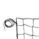 Сетка для пляжного волейбола №21, 8.5*1м, нить 3,5мм, черная