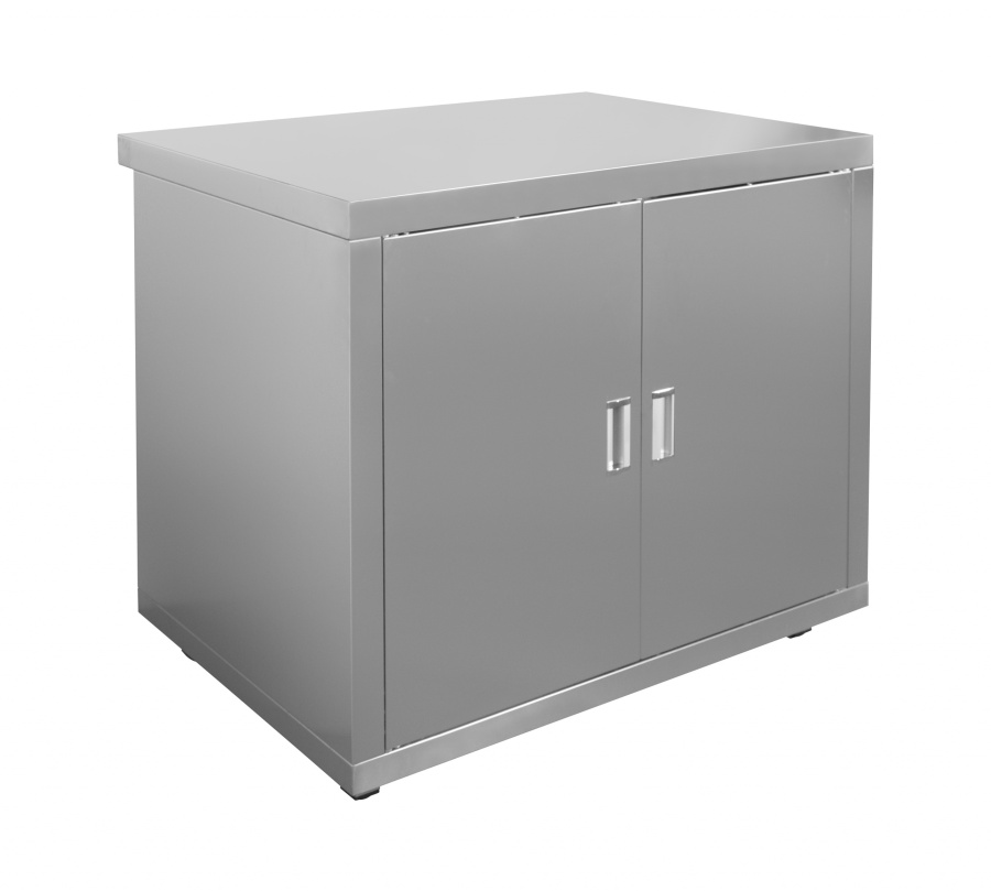 Стол-тумба универсальный  Luxstahl СТУР2-13/8 распашные двери