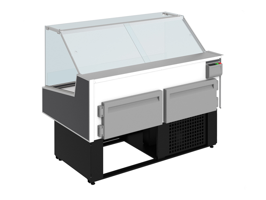 Витрина универсальная CRYSPI ВПСН Octava Q SN 1200 (RAL 7016)