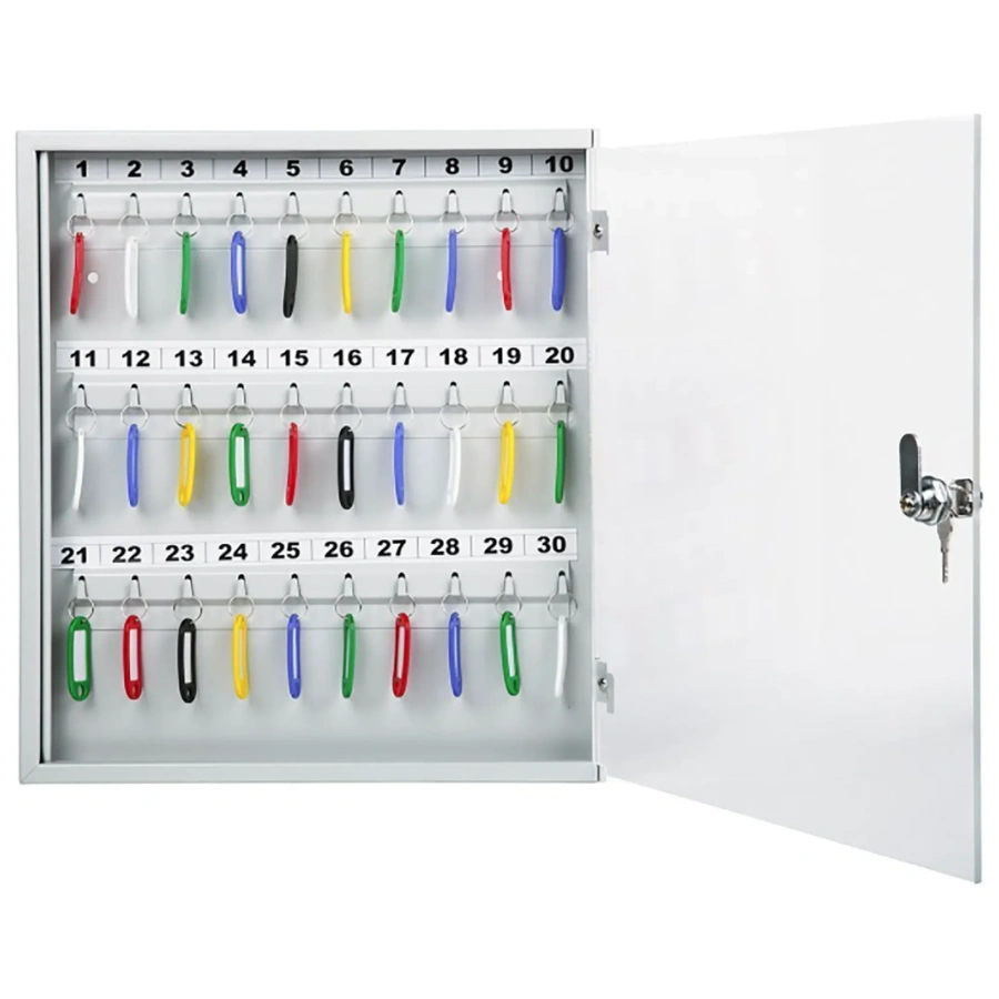 Ключница с прозрачной дверцей КЛС-30 (с брелками)