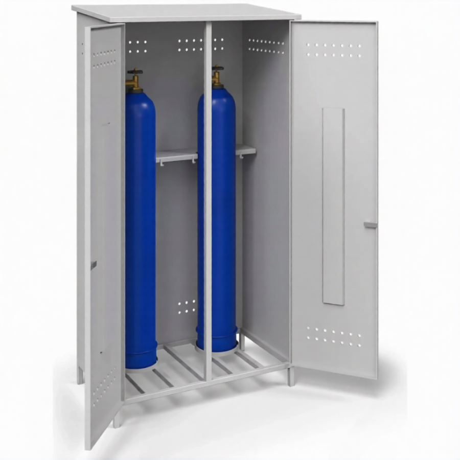 Шкаф металлический для газовых баллонов ШГБК-02