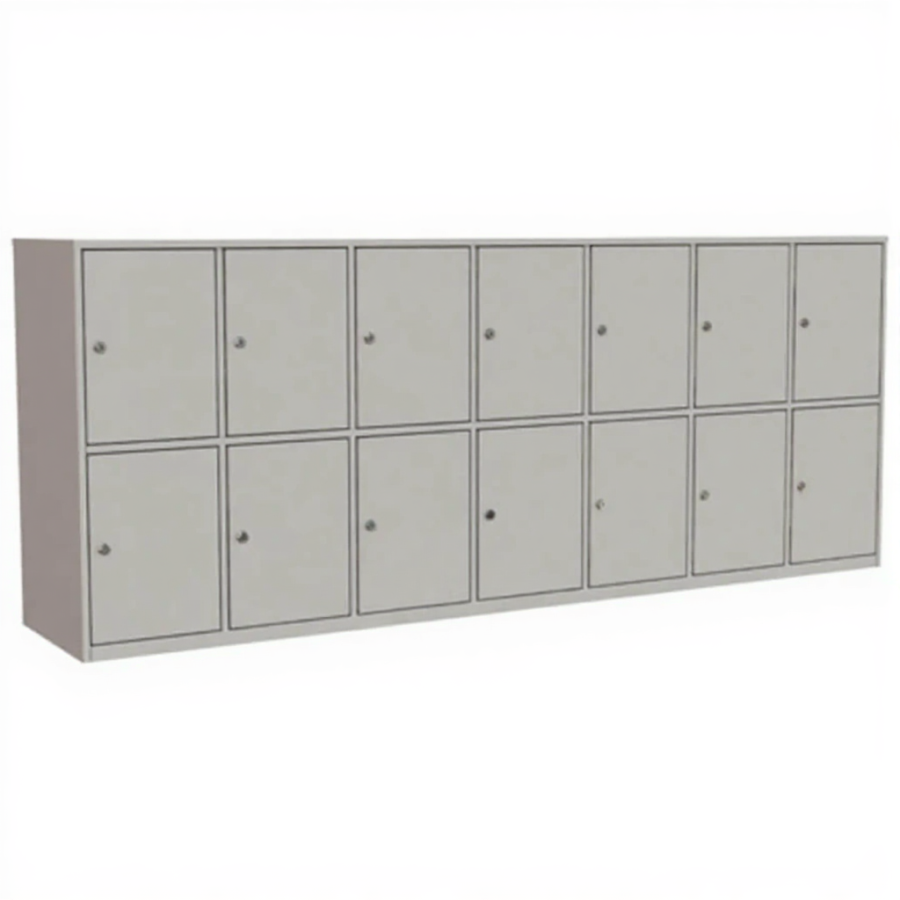 Шкаф для сумок на 14 ячеек (800х2000х400)