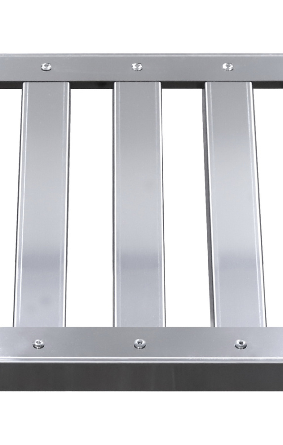 Стеллаж кухонный с решетчатыми полками Luxstahl СРРП-1800*1000*400