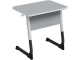 Стол 1-местный школьный 3-5 г/р "Альтер" регулируемый СУ.1.35.А-БГ.С (серый, м/к белый/графит)