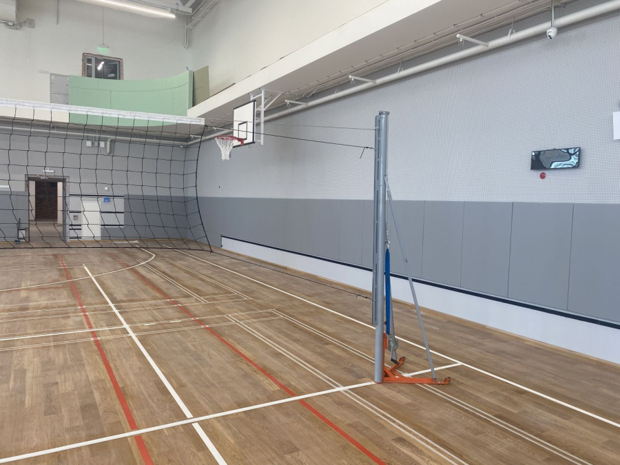 Стойки волейбольные, универсальные с механизмом натяжения СТ-305